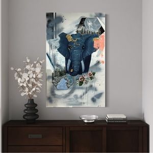 💎💎💎FOR SALE💎💎💎. Elly the Blu acrylic painting on canvas.